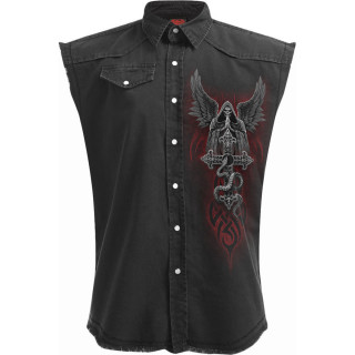 Chemise sans manche homme "Ange de la mort"