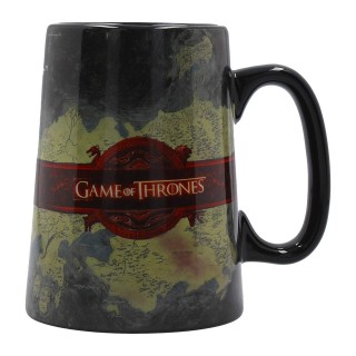 Chope  bire cramique Carte - Game Of Thrones