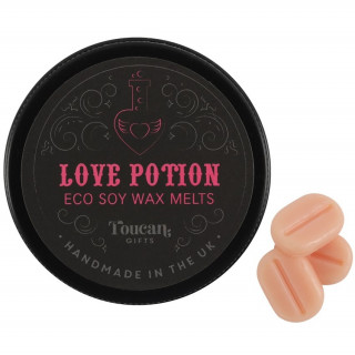 Cire fondue "Potion d'amour" pour brleurs  huile (boite de 12 grains)