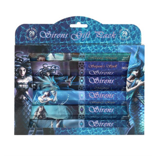 Coffret cadeau contenant 6 paquets d'encens sirens- Anne Stokes