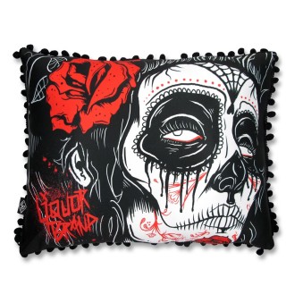 Coussin "DEAD GIRL" - Liquor Brand