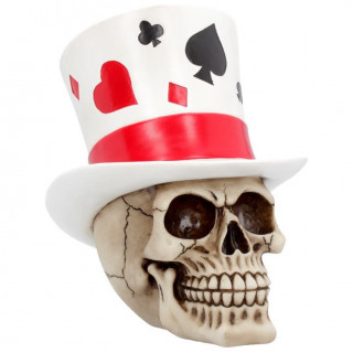 Crne avec chapeau haut de forme style casino (20cm)