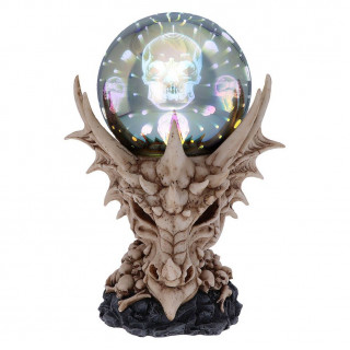 Crane de dragon  orbe de cranes humains psychdliques (27cm)