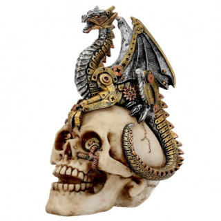 Crane humain dcoratif  dragon steampunk - Nemesis Now