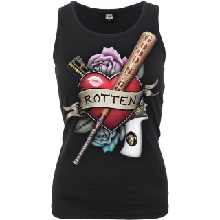 Dbardeur femme  bretelle Harley Quinn " Rotten "