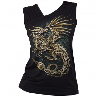 D�bardeur femme Dragon Celtique de bronze