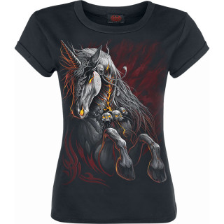 Dbardeur femme gothique  Licorne infernale