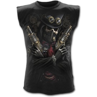 Dbardeur homme gothique avec bandit Steam Punk