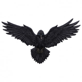 D�coration murale Corbeau ailes d�ploy�es (35cm)