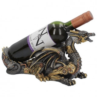Dragon steampunk porte bouteille - Nemesis Now