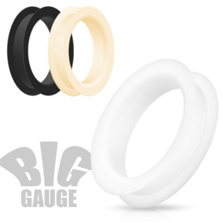 Ecarteur tunnel gros diamtre en silicone ultra flexible