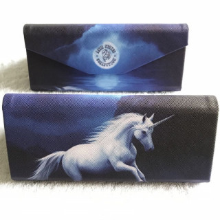 Etui  lunettes pliable  licorne "Moonlight Unicorn" - Anne Stokes