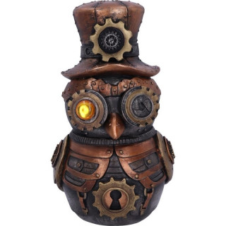 Figurine chouette steampunk - Nemesis Now (22.7cm)