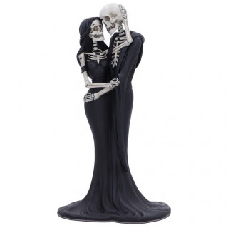 Figurine couple de squelettes "treinte ternelle" (24cm)