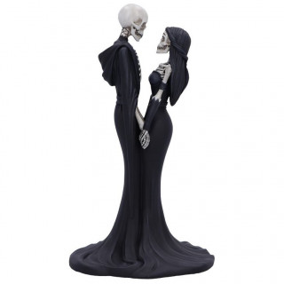 Figurine couple de squelettes "Vux ternels" (24cm)