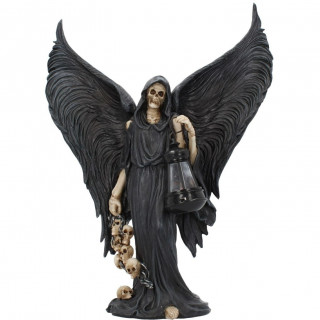 Figurine gothique "La moisson de l'ange de la Mort"  (34.5 cm)