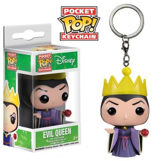 Figurine Pocket Pop Reine sorcire en porte-cl - Blanche Neige Disney