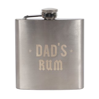 Flasque inox Dad's Rhum (Rhum de papa)