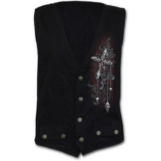 Gilet gothique homme  Croix des tnbres