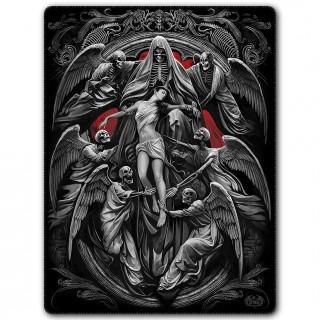 Grande couverture en molleton  Porte des Morts (150x200cm)