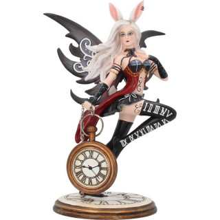 Grande figurine fe gothique  oreilles de lapin et goussets (20cm) - Nemesis Now