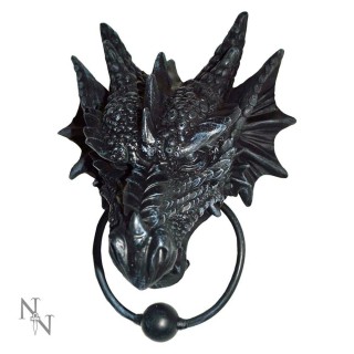 Heurtoir de porte Dragon noir - Nemesis Now