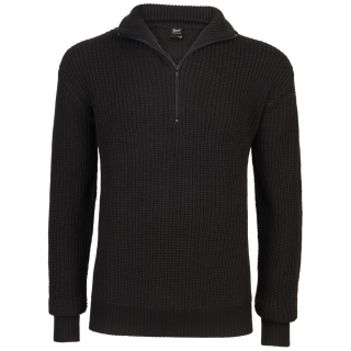 Pullover homme noir style marine - Brandit