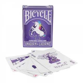 Jeu de cartes "Unicorn" (licorne) - Anne Stokes - Bicycle (52 cartes)