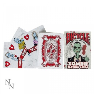 Jeu de cartes "Zombies" - Nemesis now - Bicycle (52 cartes)