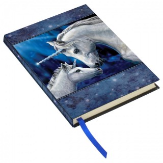 Journal /carnet intime  licornes "Sacred Love" - Lisa Parker, (13 x 17,5 cm)