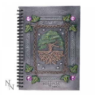 Journal intime couverture rsine  arbre de vie "Dream Book" (21,5cm x 14 cm)