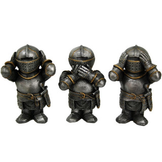 Lot de 3 figurines Chevaliers de la sagesse (8,8cm)