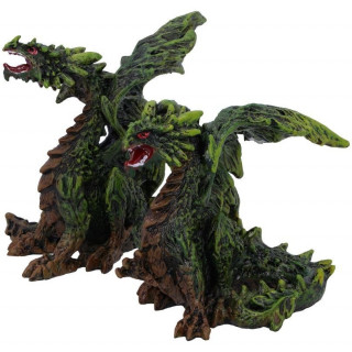 Lot de 2 figurines dragons verts des forts (9cm) - Nemesis Now