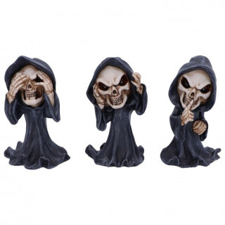 Lot de 3 Figurines " Les sages de la mort " - 11cm