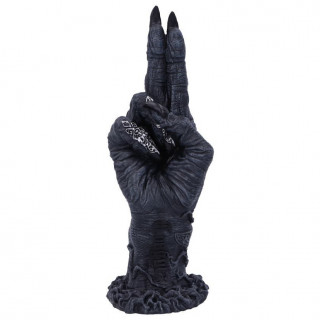 Main de démon Baphomet avec deux doigts pointant vers le ciel (19cm)