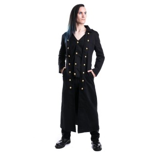 Manteau homme gothique noir SILENT - Vixxin