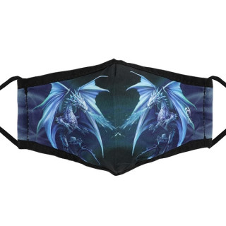 Masque ajustable  dragon de glace - Anne Stokes