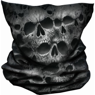 Masque facial multi-fonctions  mur de cranes TWISTED SKULLS