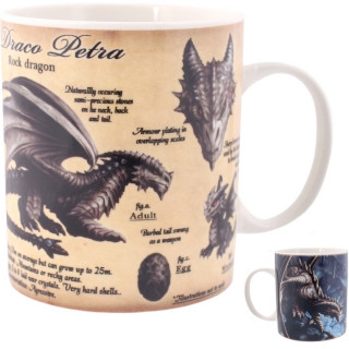 Mug  Dragon et sa fiche caractristique "Draco Ptro"