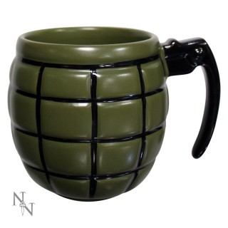 Mug en forme de grenade militaire