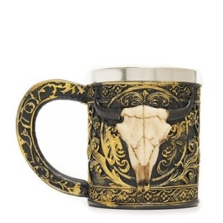 Mug gothique dcor  crane animal