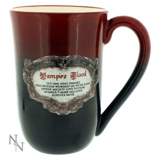 Mug Tasse gothique noir et bordeau Vampire Blood