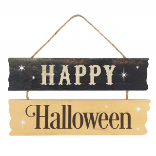 Panneau dcoration  suspendre Happy Halloween