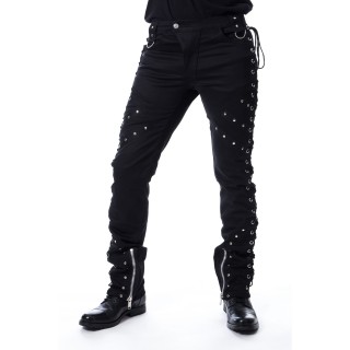 Pantalon homme goth-rock rivet HUDSON - Vixxsin