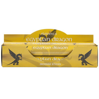 Paquet de 20 bâtonnets d'encens Dragon égyptien - Anne Stokes