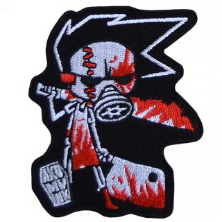 Patch tissu  boucher sanguinaire "Butcher III: The Reckoning" - Akumu Ink