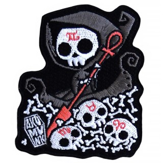 Patch tissu Faucheuse sur le Styx "Infernal River" - Akumu Ink