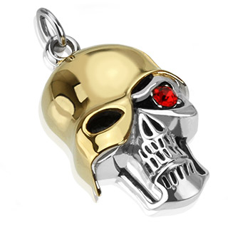 Pendentif acier soldat de la mort