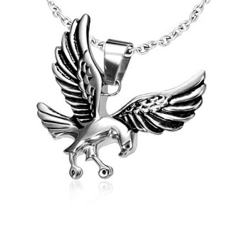 Pendentif aigle en vol