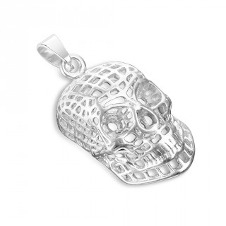 Pendentif crane style toile en acier